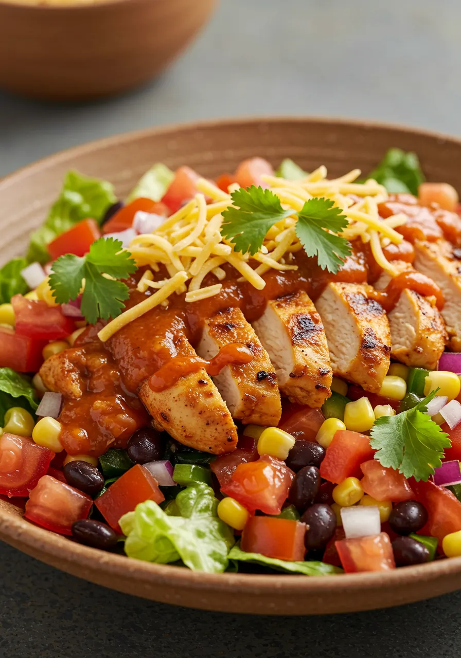 Spicy Southwest Chicken Salad - secondary view